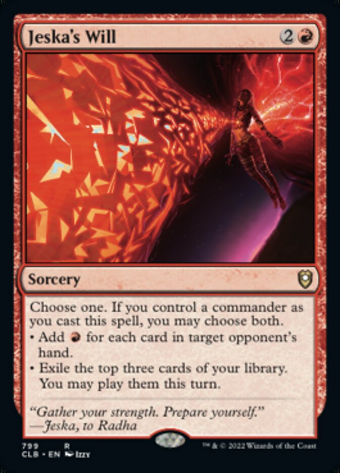 Jeska's Will [Commander Legends: Battle for Baldur's Gate] | Fandemonia Ltd