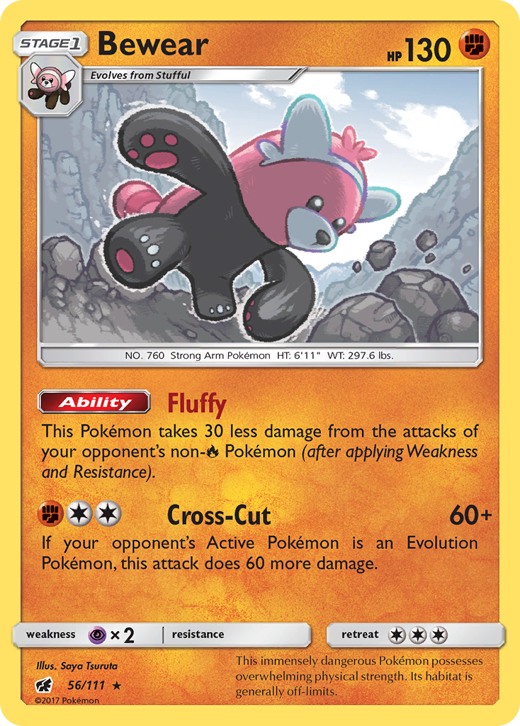 Bewear (56/111) [Sun & Moon: Crimson Invasion] | Fandemonia Ltd