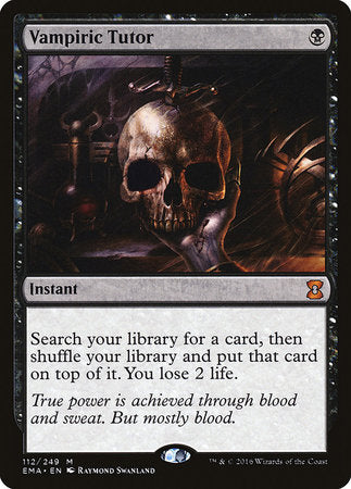 Vampiric Tutor [Eternal Masters] | Fandemonia Ltd