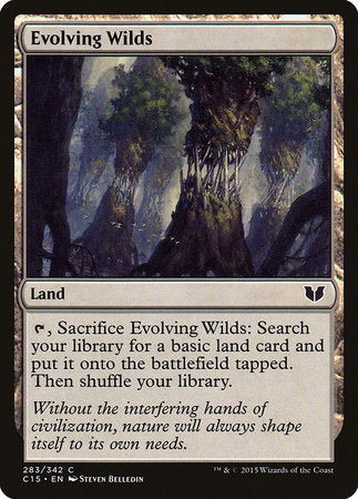 Evolving Wilds [Commander 2015] | Fandemonia Ltd