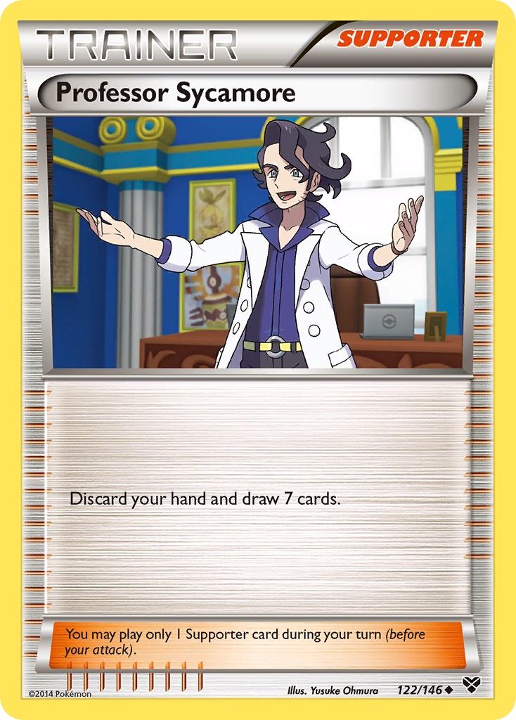 Professor Sycamore (122/146) [XY: Base Set] | Fandemonia Ltd