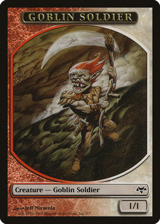 Goblin Soldier Token [Eventide Tokens] | Fandemonia Ltd