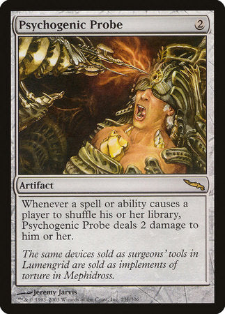 Psychogenic Probe [Mirrodin] | Fandemonia Ltd