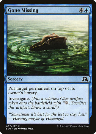 Gone Missing [Shadows over Innistrad] | Fandemonia Ltd
