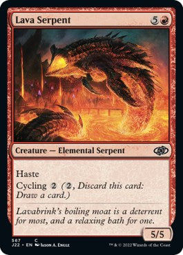 Lava Serpent [Jumpstart 2022] | Fandemonia Ltd