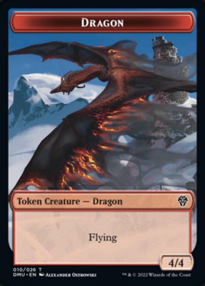 Dragon Token [Dominaria United Tokens] | Fandemonia Ltd