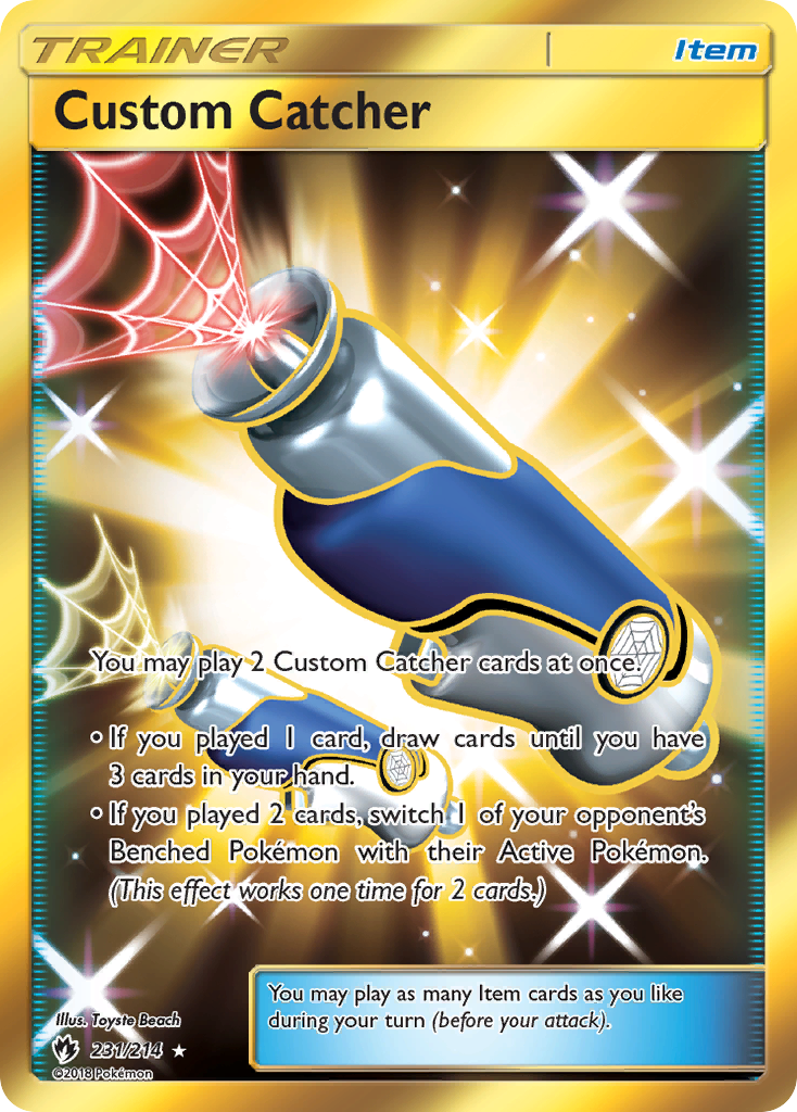 Custom Catcher (231/214) [Sun & Moon: Lost Thunder] | Fandemonia Ltd