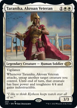 Taranika, Akroan Veteran [Jumpstart 2022] | Fandemonia Ltd