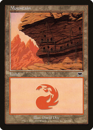 Mountain (345) [Onslaught] | Fandemonia Ltd
