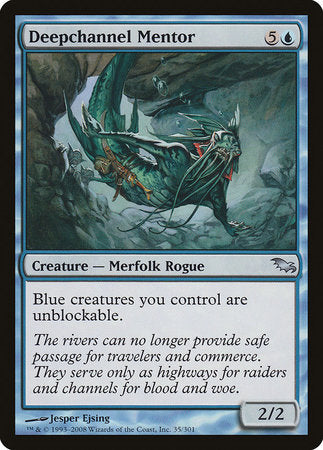 Deepchannel Mentor [Shadowmoor] | Fandemonia Ltd