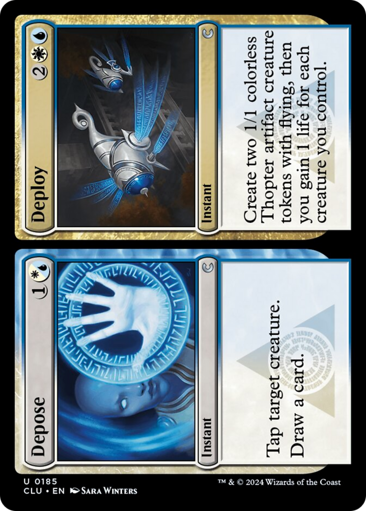 Depose // Deploy [Ravnica: Clue Edition] | Fandemonia Ltd