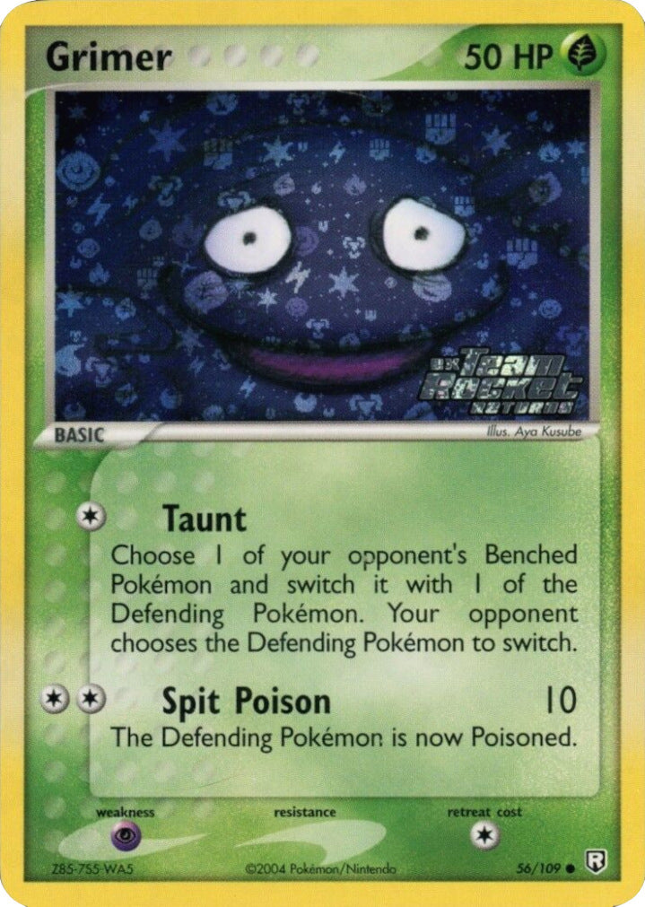 Grimer (56/109) (Stamped) [EX: Team Rocket Returns] | Fandemonia Ltd