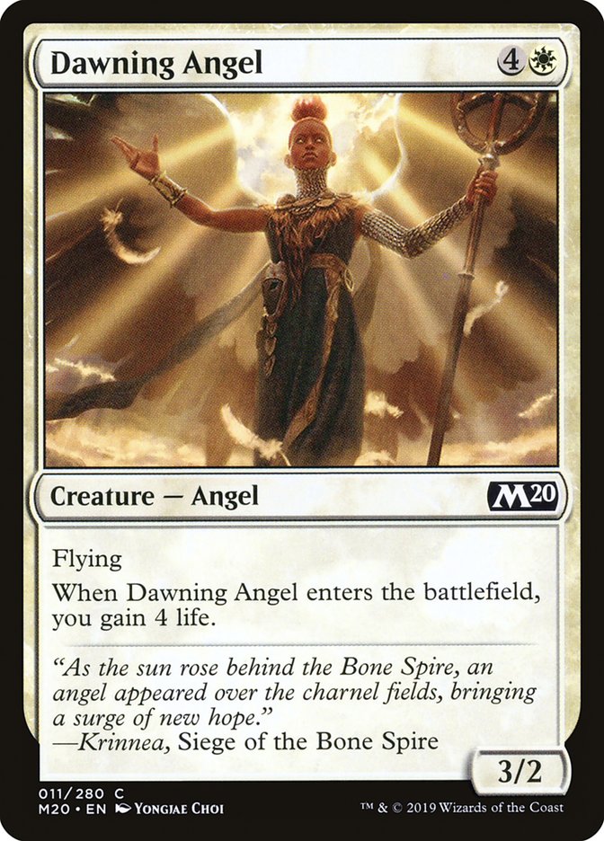Dawning Angel [Core Set 2020] | Fandemonia Ltd