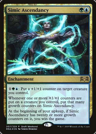 Simic Ascendancy [Ravnica Allegiance Promos] | Fandemonia Ltd
