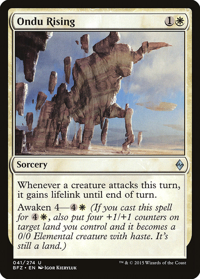Ondu Rising [Battle for Zendikar] | Fandemonia Ltd