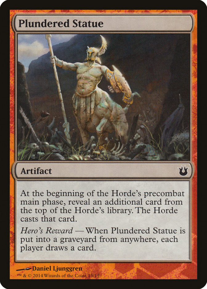 Plundered Statue [Hero's Path Promos] | Fandemonia Ltd