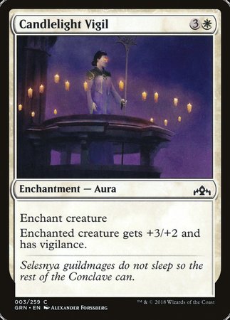 Candlelight Vigil [Guilds of Ravnica] | Fandemonia Ltd