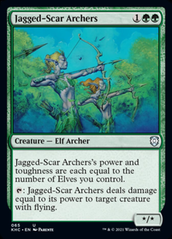 Jagged-Scar Archers [Kaldheim Commander] | Fandemonia Ltd