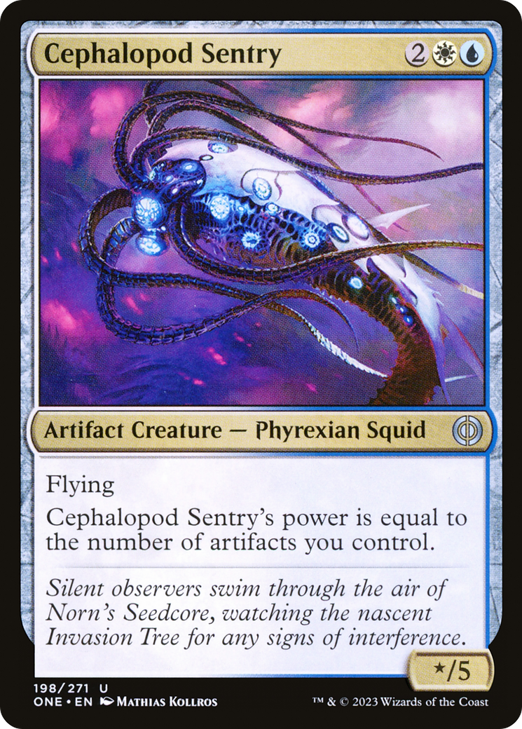 Cephalopod Sentry [Phyrexia: All Will Be One] | Fandemonia Ltd