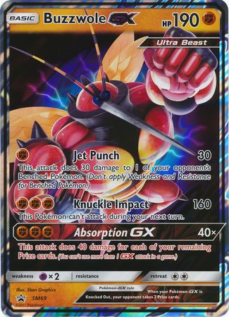 Buzzwole GX (SM69) (Jumbo Card) [Sun & Moon: Black Star Promos] | Fandemonia Ltd