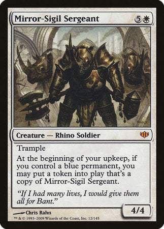 Mirror-Sigil Sergeant [Conflux] | Fandemonia Ltd