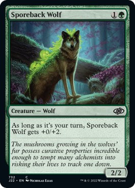 Sporeback Wolf [Jumpstart 2022] | Fandemonia Ltd