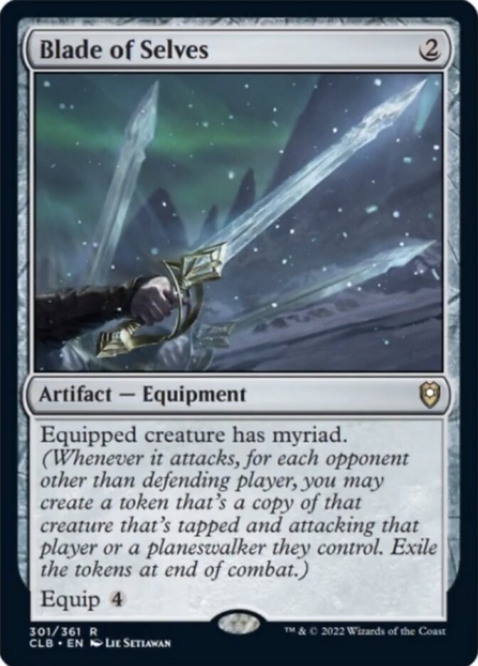Blade of Selves [Commander Legends: Battle for Baldur's Gate] | Fandemonia Ltd