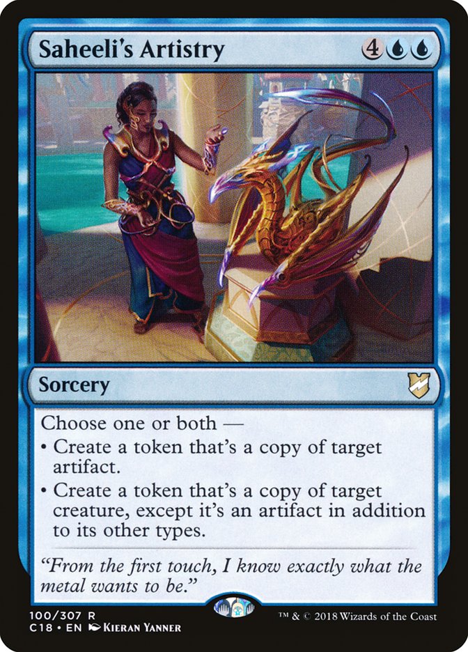 Saheeli's Artistry [Commander 2018] | Fandemonia Ltd