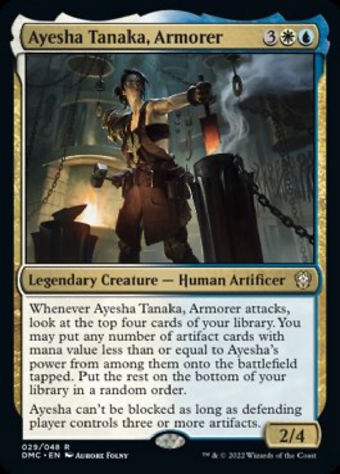 Ayesha Tanaka, Armorer [Dominaria United Commander] | Fandemonia Ltd