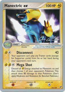 Manectric ex (101/107) (Mewtrick - Jason Klaczynski) [World Championships 2006] | Fandemonia Ltd