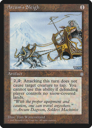 Arcum's Sleigh [Ice Age] | Fandemonia Ltd