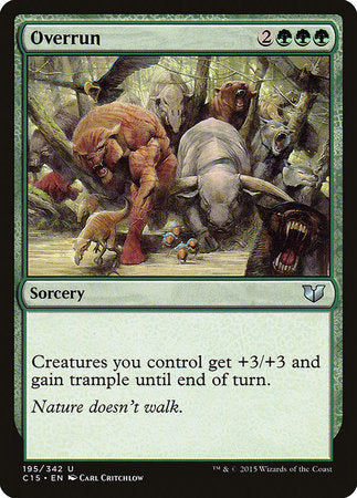 Overrun [Commander 2015] | Fandemonia Ltd