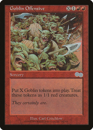 Goblin Offensive [Urza's Saga] | Fandemonia Ltd