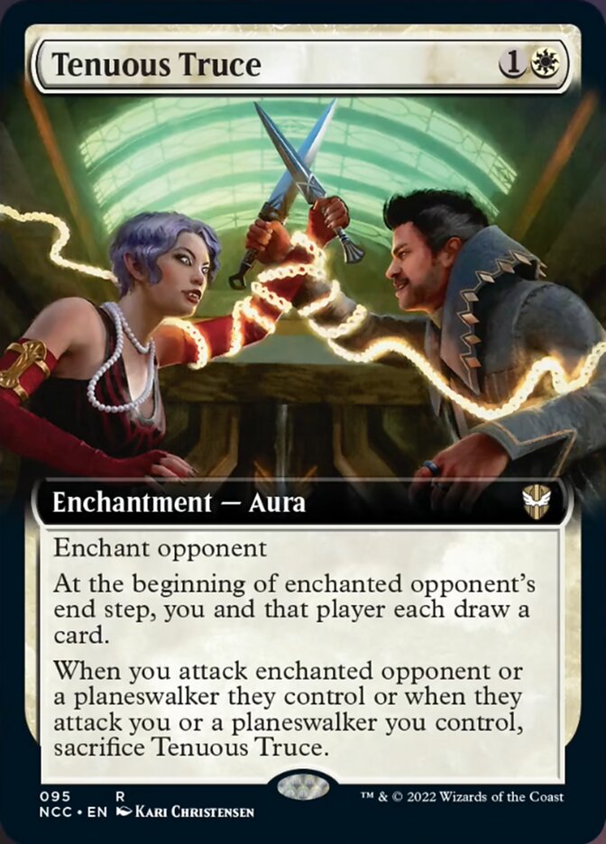 Tenuous Truce (Extended Art) [Streets of New Capenna Commander] | Fandemonia Ltd