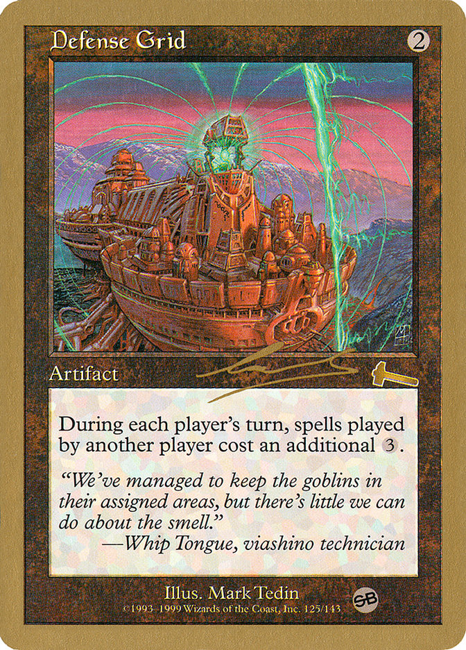 Defense Grid (Nicolas Labarre) (SB) [World Championship Decks 2000] | Fandemonia Ltd