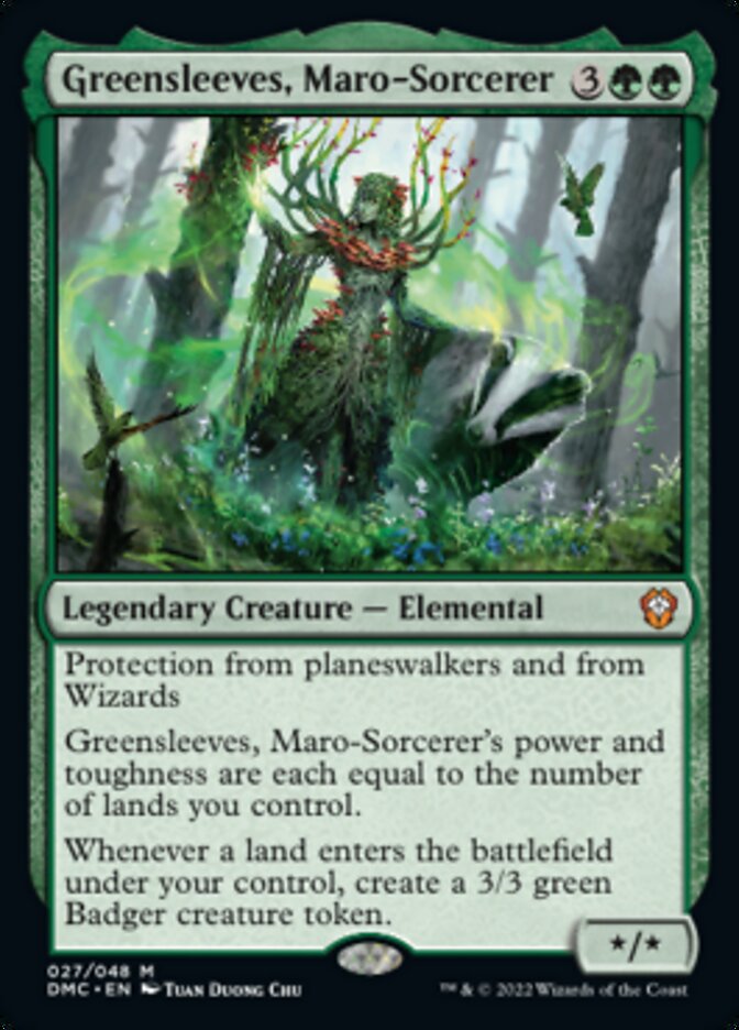 Greensleeves, Maro-Sorcerer [Dominaria United Commander] | Fandemonia Ltd