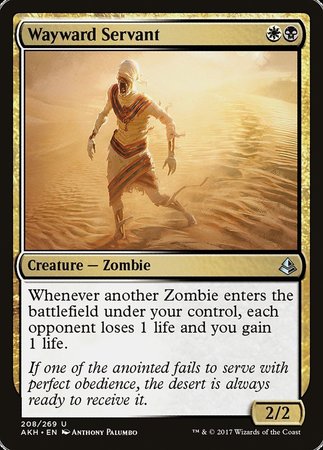 Wayward Servant [Amonkhet] | Fandemonia Ltd