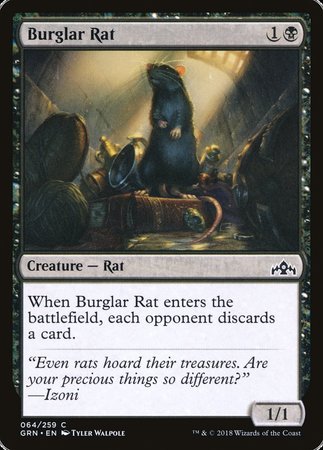 Burglar Rat [Guilds of Ravnica] | Fandemonia Ltd