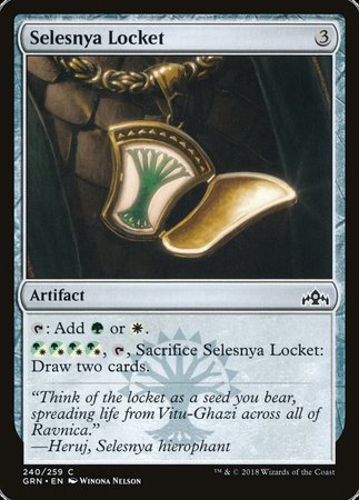 Selesnya Locket [Guilds of Ravnica] | Fandemonia Ltd