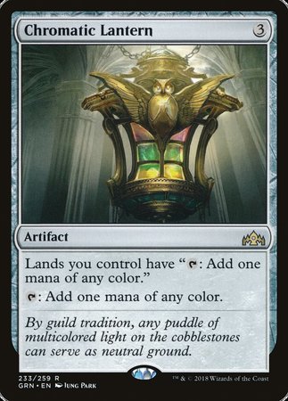 Chromatic Lantern [Guilds of Ravnica] | Fandemonia Ltd