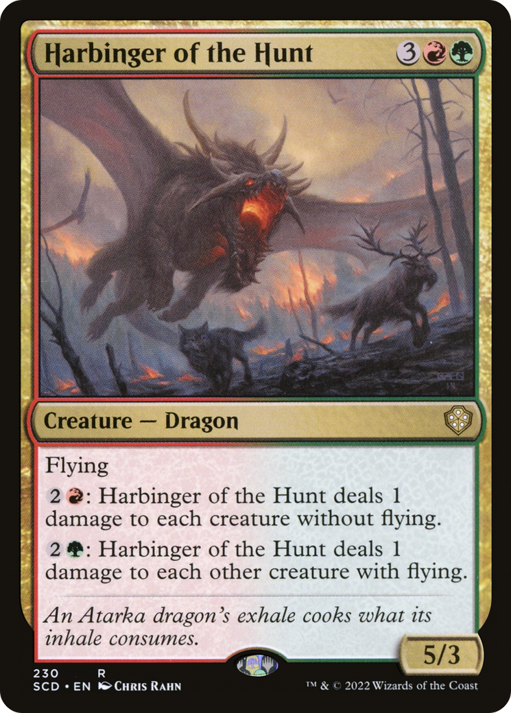 Harbinger of the Hunt [Starter Commander Decks] | Fandemonia Ltd
