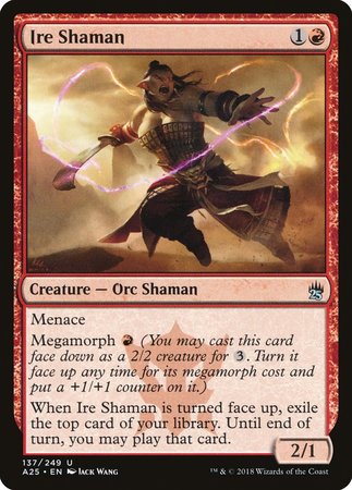 Ire Shaman [Masters 25] | Fandemonia Ltd