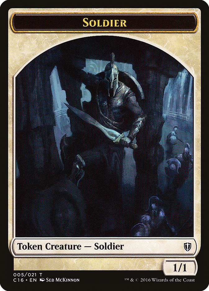 Soldier [Commander 2016 Tokens] | Fandemonia Ltd