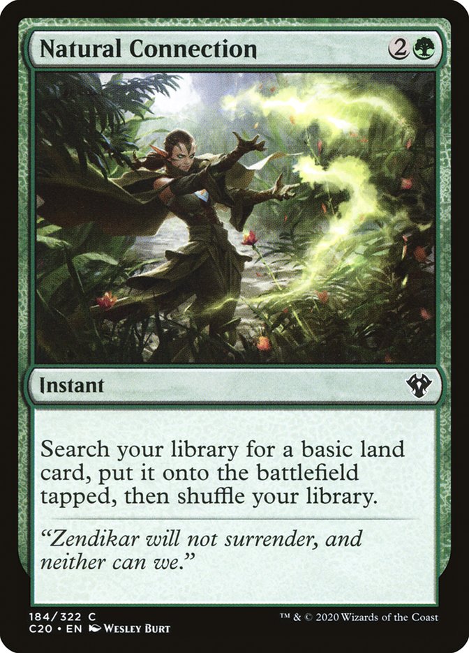 Natural Connection [Commander 2020] | Fandemonia Ltd