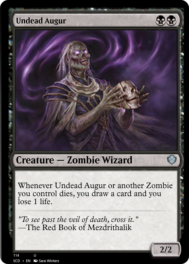 Undead Augur [Starter Commander Decks] | Fandemonia Ltd