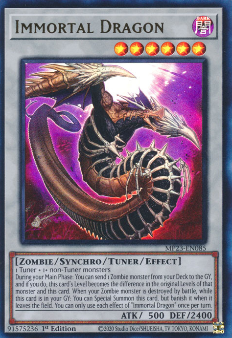 Immortal Dragon [MP23-EN085] Ultra Rare | Fandemonia Ltd