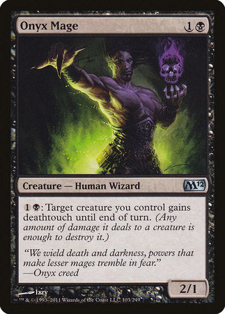 Onyx Mage [Magic 2012] | Fandemonia Ltd