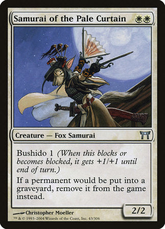 Samurai of the Pale Curtain [Champions of Kamigawa] | Fandemonia Ltd