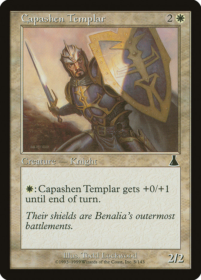 Capashen Templar [Urza's Destiny] | Fandemonia Ltd