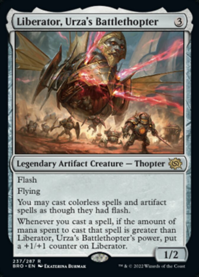 Liberator, Urza's Battlethopter [The Brothers' War] | Fandemonia Ltd